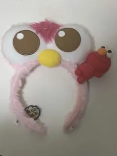 エルモ付きピンクカチューシャ