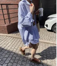 デニミスト/DENIMIST BUTTON FRONT SHIRTのサムネイル