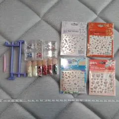 ネイルアート用品セット（シール・パーツ）