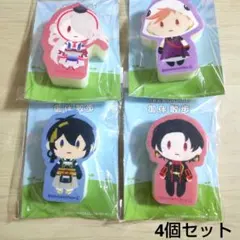 刀剣乱舞 ONLINE ダイカット 不織布 スポンジ 4個セット