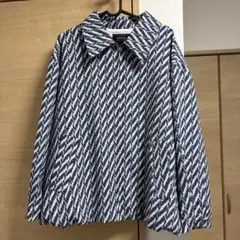 melange M ジグザグパターン 春用ブルゾンのサムネイル