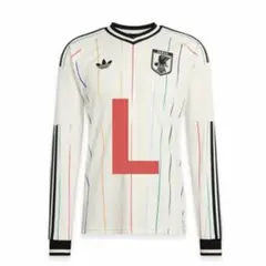 国内正規品 adidas サッカー日本代表 2026アウェイ長袖 L レプリカ
