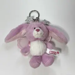 PLAZA限定　NICI ニキ　スターフェアリー うさぎ・キーホルダー
