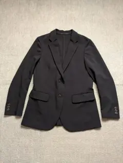 ユニクロ　感動ジャケット　ネイビー