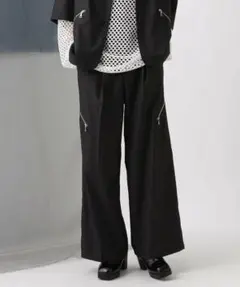 HARE（ハレ）ZIPデザインパンツ