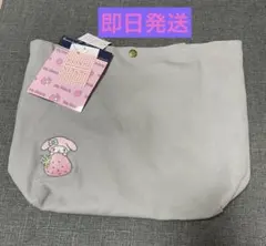 マイメロディMy Melody トートバッグ サンリオ　裏総柄　マイメロ