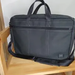 美品 PORTER ビジネスバッグ ブリーフケース ブラック ショルダーバッグ