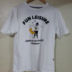 Mitsumine Tシャツ ホワイト FUN LEISURE LLサイズのサムネイル