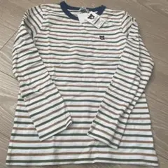 DOUBLE B 長袖カットソー 150cm ストライプ