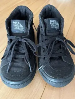 Vans ブラック ハイカットスニーカー 18センチ