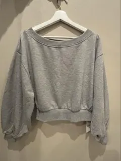 レディース トレーナー オフショル Y2K