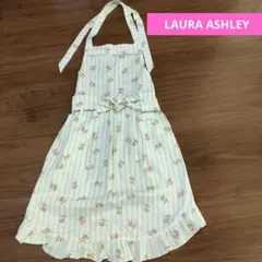 LAURA ASHLEY HOME ローラアシュレイ エプロン フリル薔薇のサムネイル