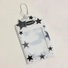 【新品未開封】468 トレカケース トレカホルダー 星柄 黒