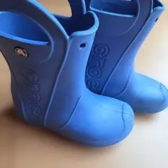 Crocs　クロックス キッズ レインブーツ ブルー　サイズJ1のサムネイル