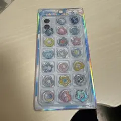 正規品 ぷくぷくあわわちゃん　キラコロ　おはじきシール