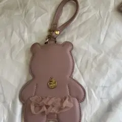 Maison de FLEUR ベア パスケース ピンク