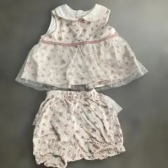 Combi mini ベビー服 セットアップ 70-80 花柄