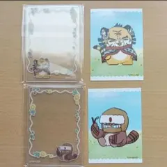ゴールデンカムイ どうぶつフォーゼ ブロマイド　硬質ケース キロランケ ヴァシリ