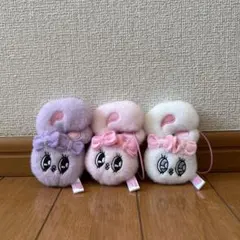 エスターバニー ミニフェイスマスコット 全3種セット