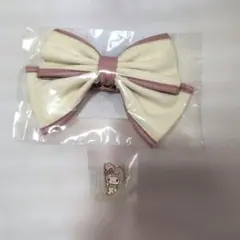 신품 에란데추색 리본 마이멜로디 마이멜로 펜라 리본 산리오