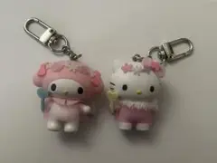 サンリオ　ちびっとも　天使と悪魔　キティ、マイメロ