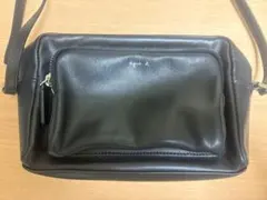 値下げしてます！アニエスベー　黒　ミニバッグ