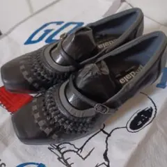 アシックス ウォーキング ペダラ パンプス　ブラック　23.5cmEEE