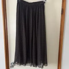 エニィファム　ロングスカート　ギンガムチェック