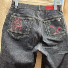 CASTELBAJAC デニムパンツ 刺繍デザイン　サイズ78のサムネイル