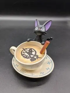 希少 魔女の宅急便 ジジ ラテアート カプチーノ コーヒー ジブリ 