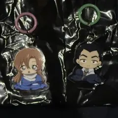 名探偵コナンふらっとめじるしアクセサリーちぢませ隊 2種セット