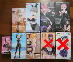 美女フィギュア7個セット