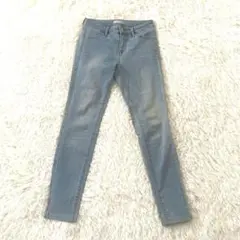 UNIQLO ユニクロ　テーパードジーンズ　25インチ　M レディース　デニム