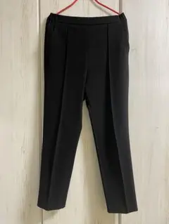 yori セレモニーピンタックパンツ ３８ ブラック