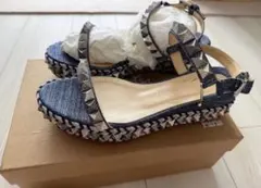 Christian Louboutin PYRACLOU サンダル 38のサムネイル