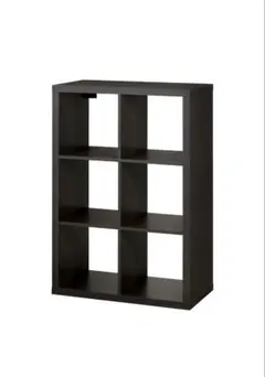 IKEA KALLAX シェルフユニット 2x3 ダークブラウンのサムネイル