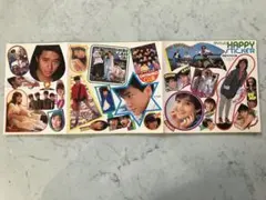 【完品・美品】明星 付録 昭和アイドル ステッカー 中森明菜 1985年12月号のサムネイル