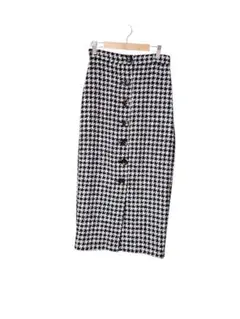 ZARAレディース　千鳥柄タイトスカート サイズXS