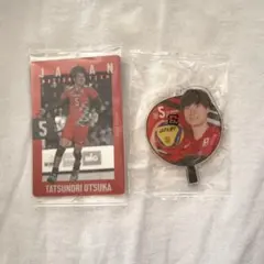 男子バレー 日本代表 アクリル うちわチャーム　ツインウエハース 大塚 達宣
