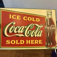 コカ・コーラ レトロデザイン ポスター 両面（Coca-Cola） - メルカリ