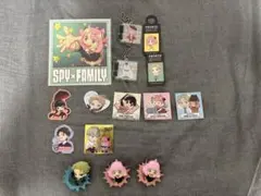 SPY×FAMILY ステッカーセットとキーホルダー