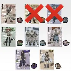 ガチアクタ まるくじ クリアファイル4種セット まるくじ - ガチアクタ