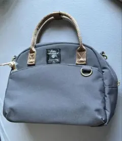 anello GRANDE グレー ボストンバッグ