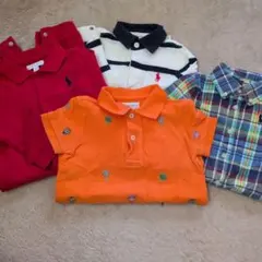 Ralph Lauren 12M ポロシャツ・ロンパースセット