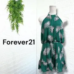 5474【Forever21】新品タグ付き ホルターネック ロンパース リゾートのサムネイル