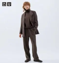 UNIQLO U ブラウンセットアップ