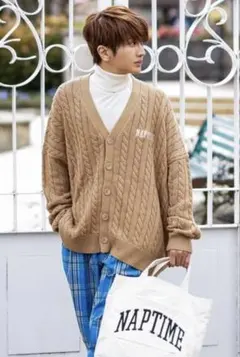 Naptime ニットカーディガン ブラック　未使用 2025年最新】naptime カーディガンの人気アイテム - メルカリ