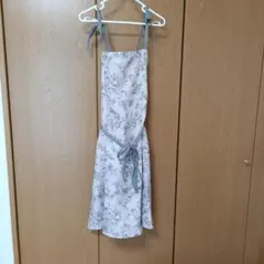 フランフラン花柄エプロン