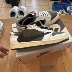 Travis Scott Air Jordan 1 Reverse Olive