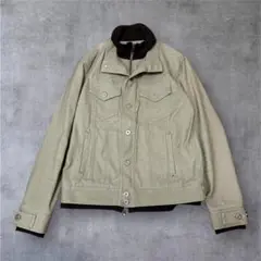 レザー ブルゾン